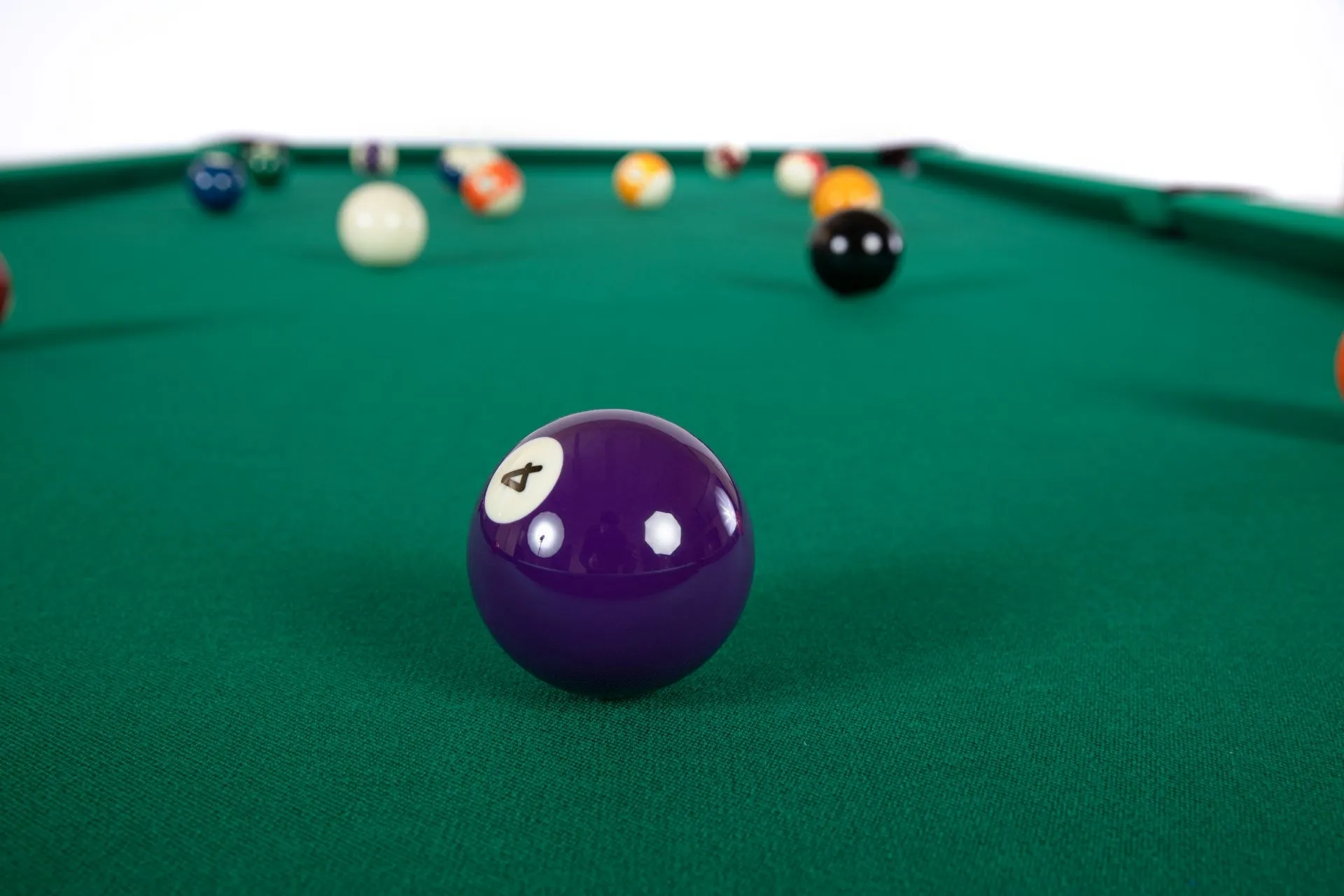 Pulo stalas Texas 8' pėdų (245x145cm) žalias audinys, su komplektacija