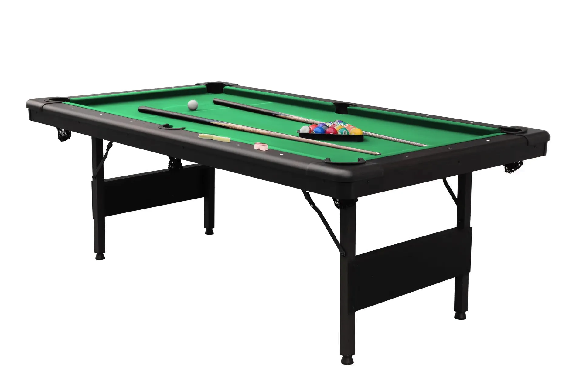 Pulo stalas Bilaro Green Folden 7 pėdų su komplektacija