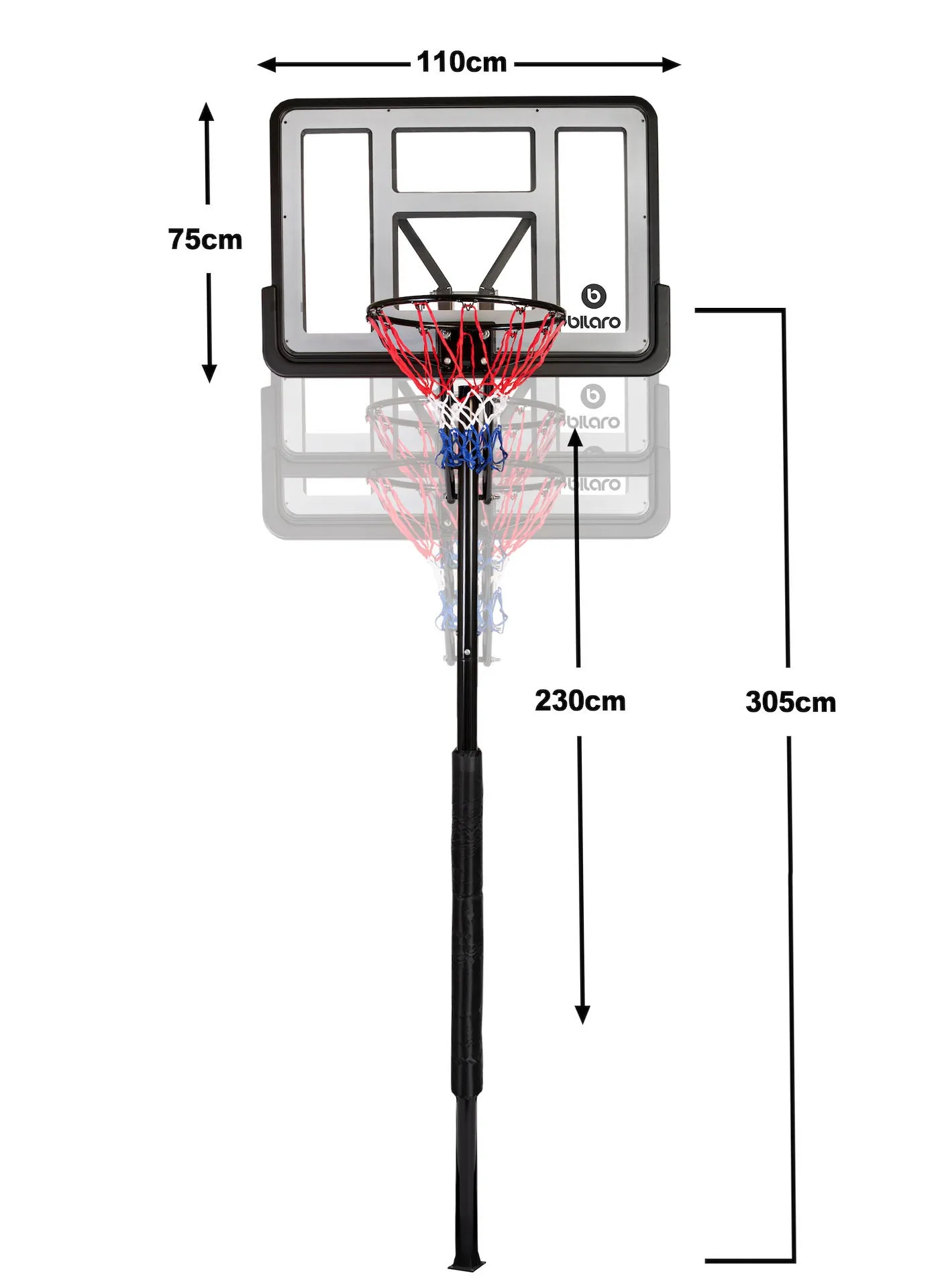 bl61205_ibetonuojamas_krepsinio_stovas_bilaro__portland_inground_basketball_stand_2_2 Įbetonuojamas krepšinio stovas Bilaro Portland