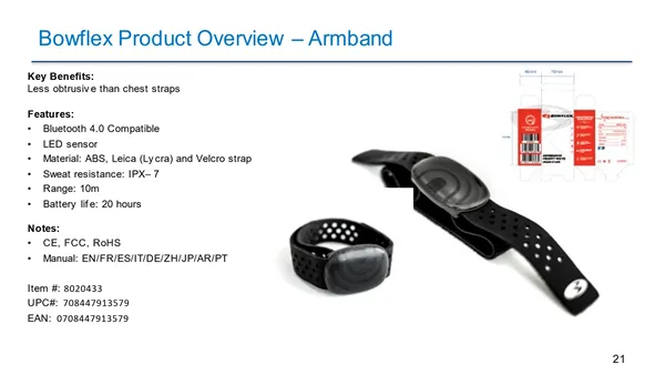 bowflex_heart_rate_armband_irdies_ritmo_rankos_apyrank_4 Bowflex Heart Rate Armband širdies ritmo rankos apyrankė