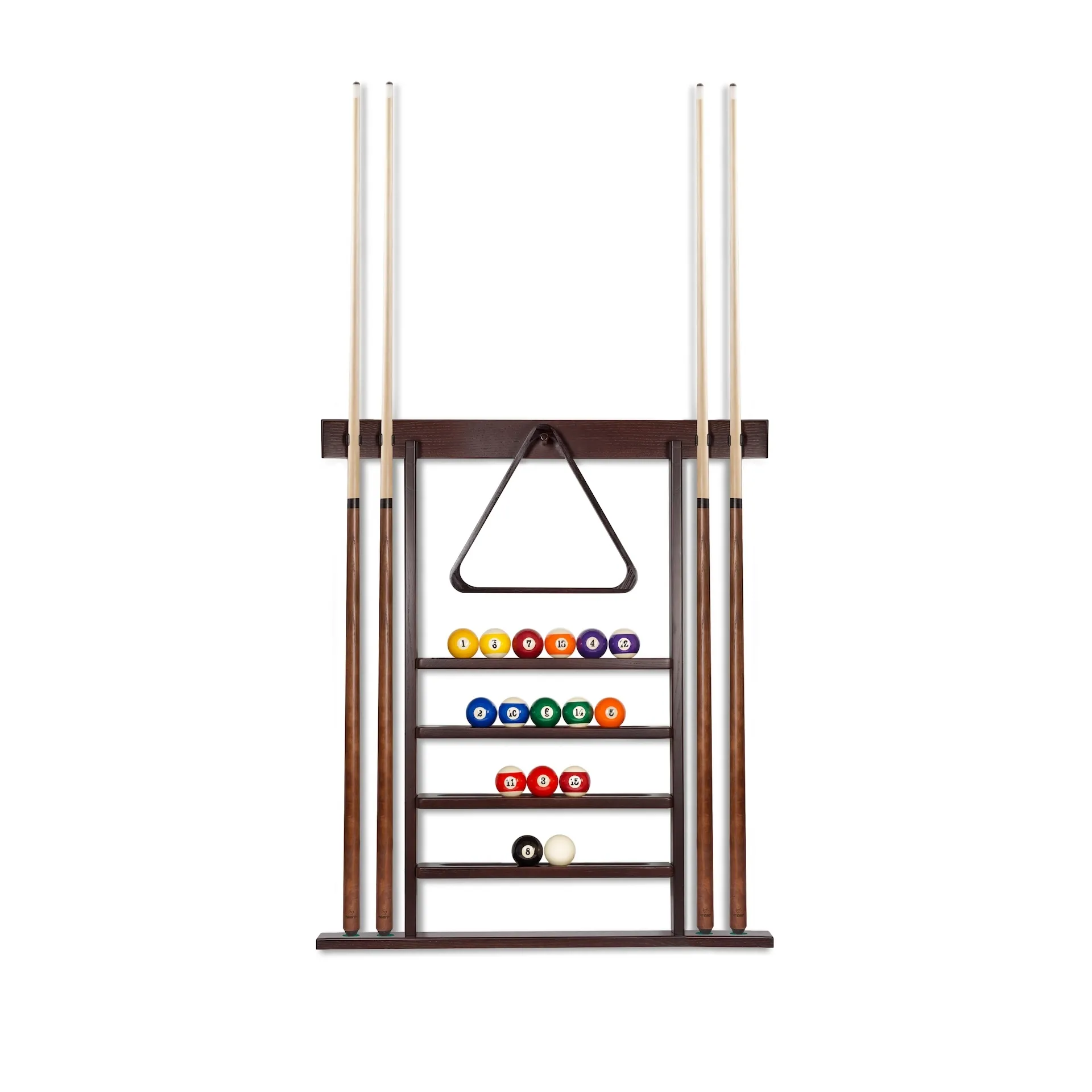 Biliardo lazdų ir rutulių laikiklis Standart 4