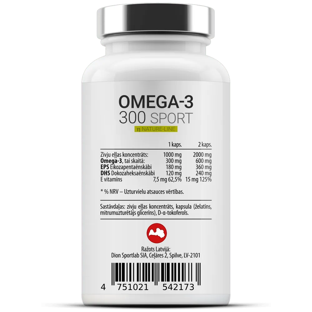 OMEGA-3 300 60 kapsulės