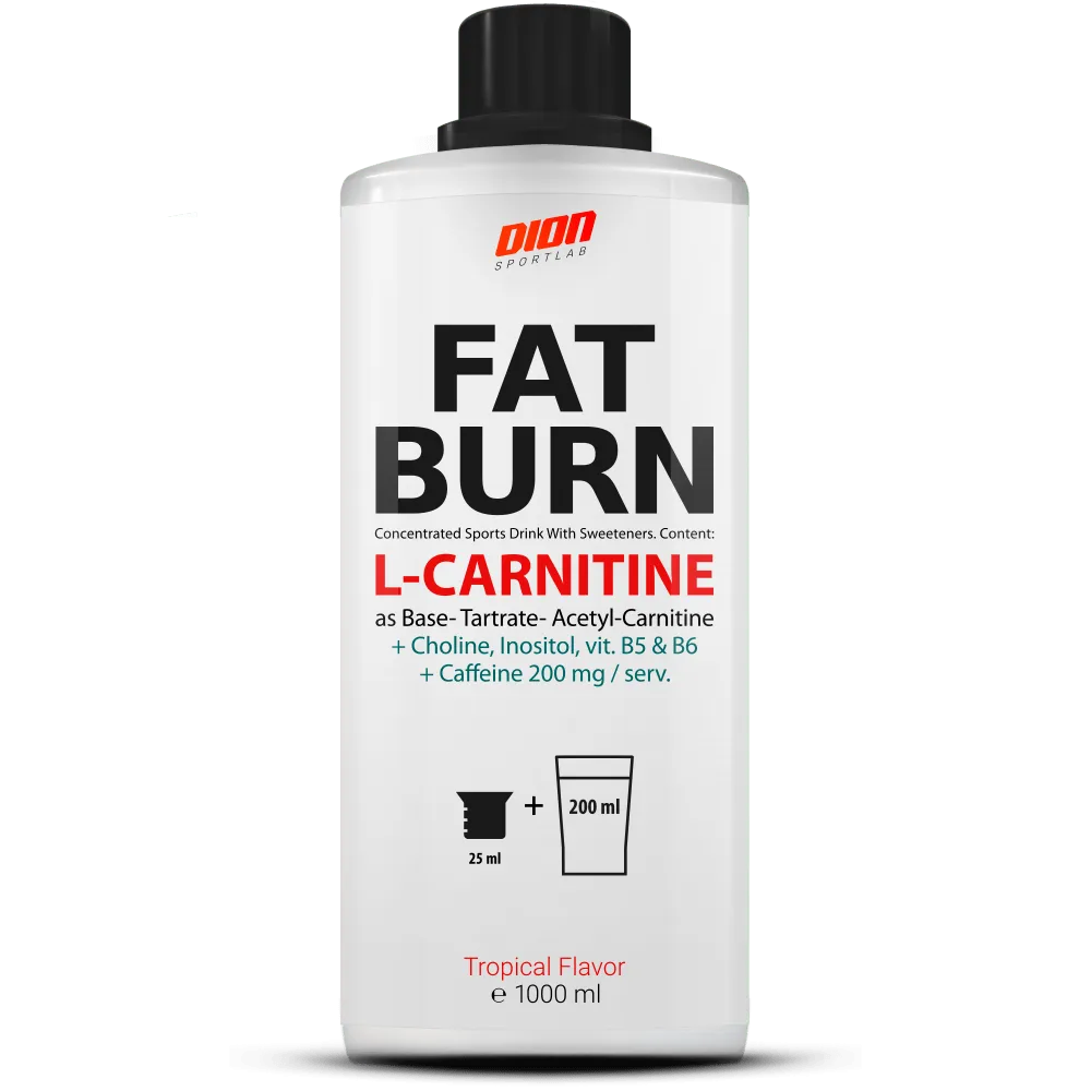 FAT BURN Liquid 1000 ml Citrinų sk.