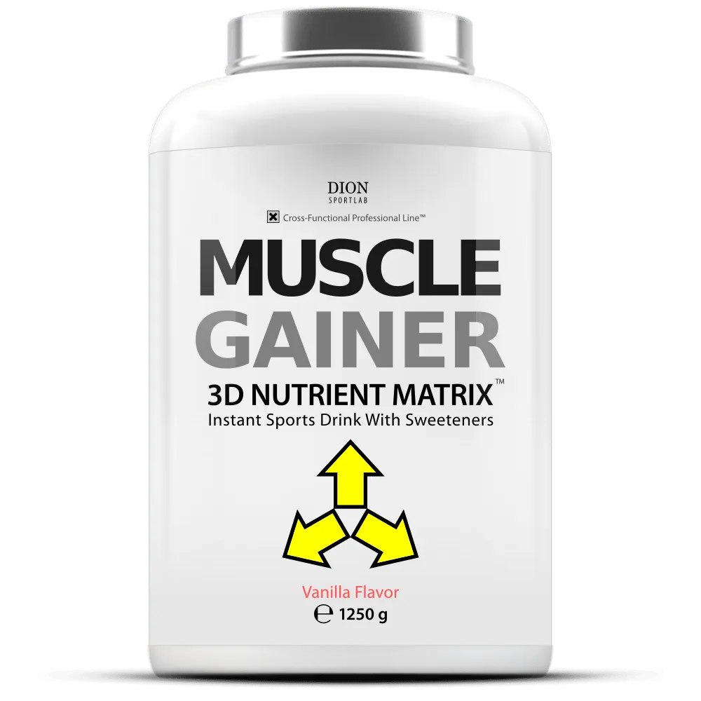 MUSCLE GAINER 1.25 kg Bananų sk.