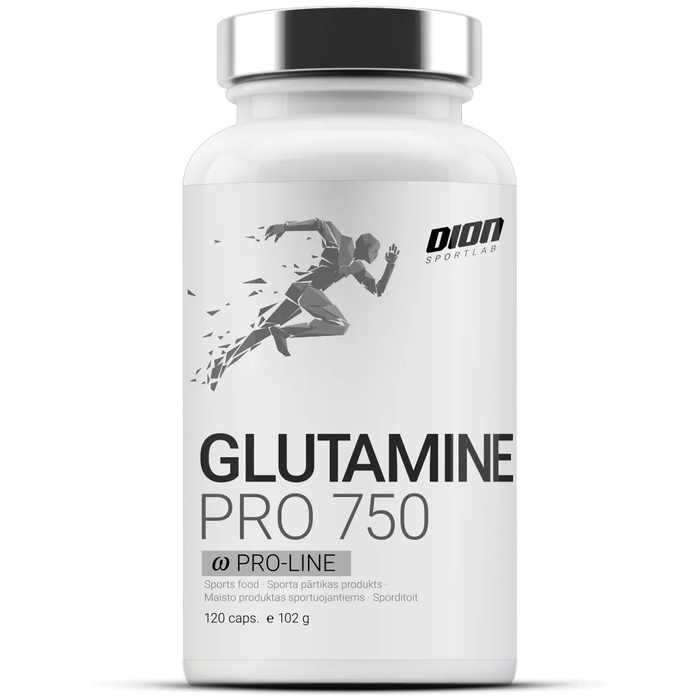 GLUTAMINE PRO 750 120 kapsulės