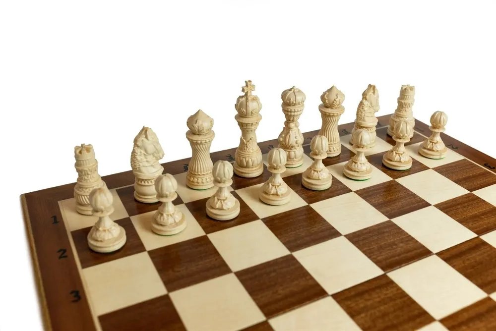 Šachmatai Mars 590x295x70mm, karalius 125mm