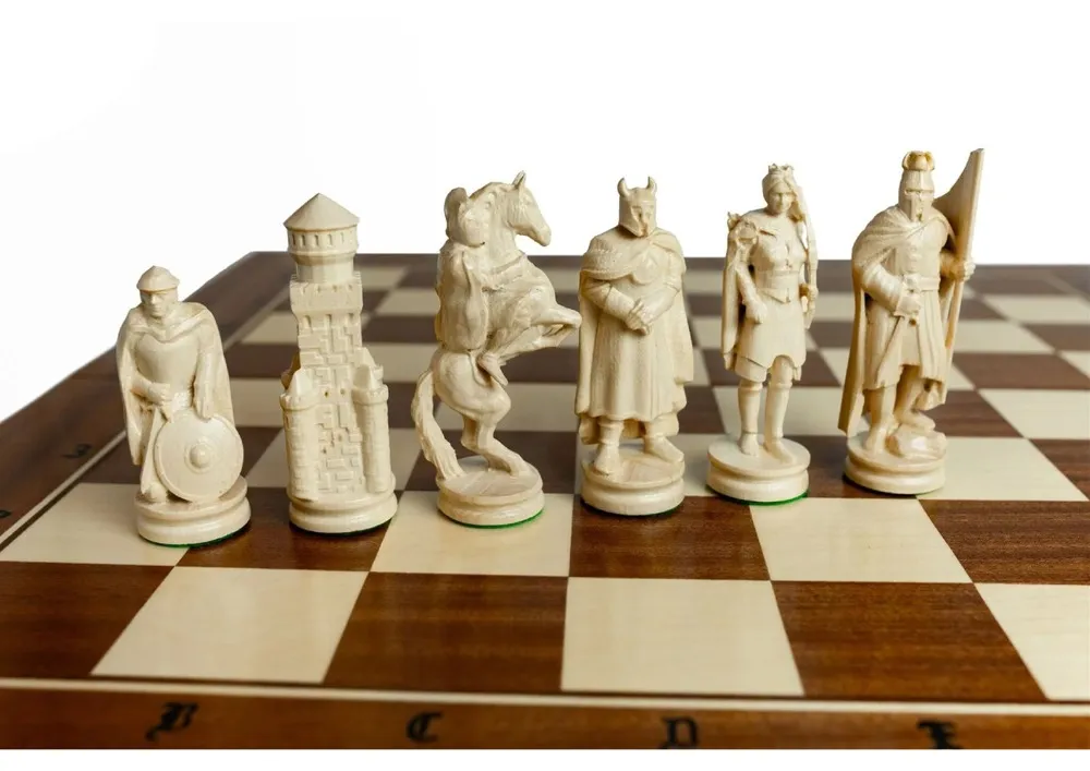 dsc1613-edit Šachmatai Knight 645x323x80mm, karalius 125mm