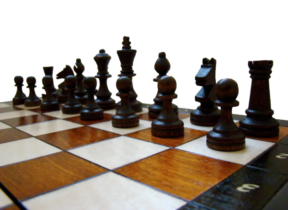 Magnetiniai šachmatai Magnetic Tournament 3 350x175x50mm, karalius 60mm