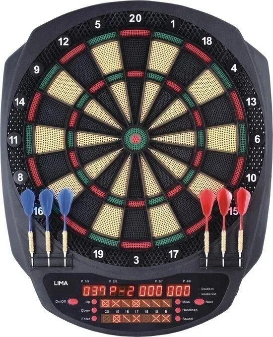 elektronine_smiginio_lenta Smiginio taikinys XQ MAX Lima Electronic Dartboard
