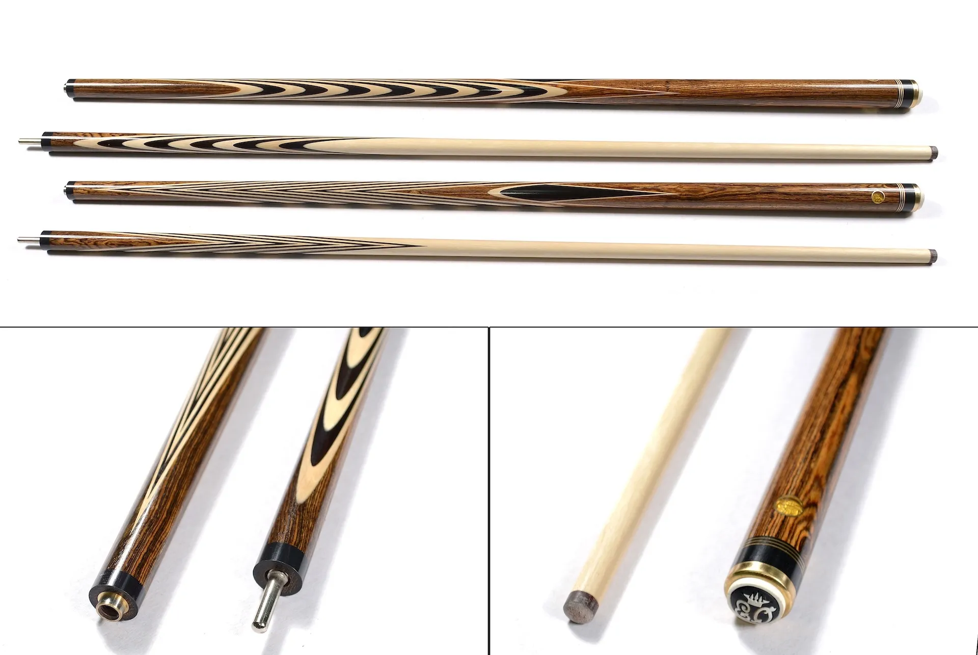 Rusiško biliardo lazda Bokote Black Horn 7x5, 700 gr.