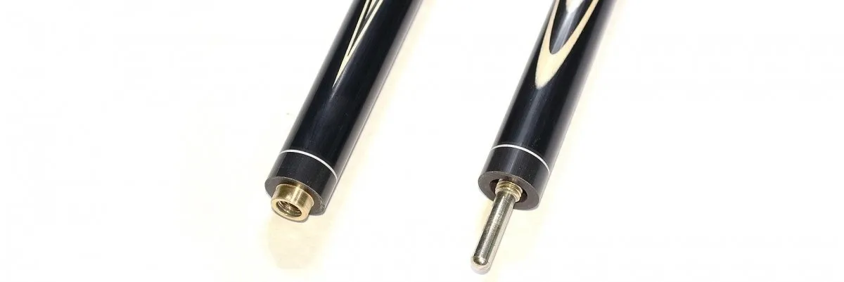 Rusiško biliardo lazda Black Horn Black Black Shaft 36, 705 gr.