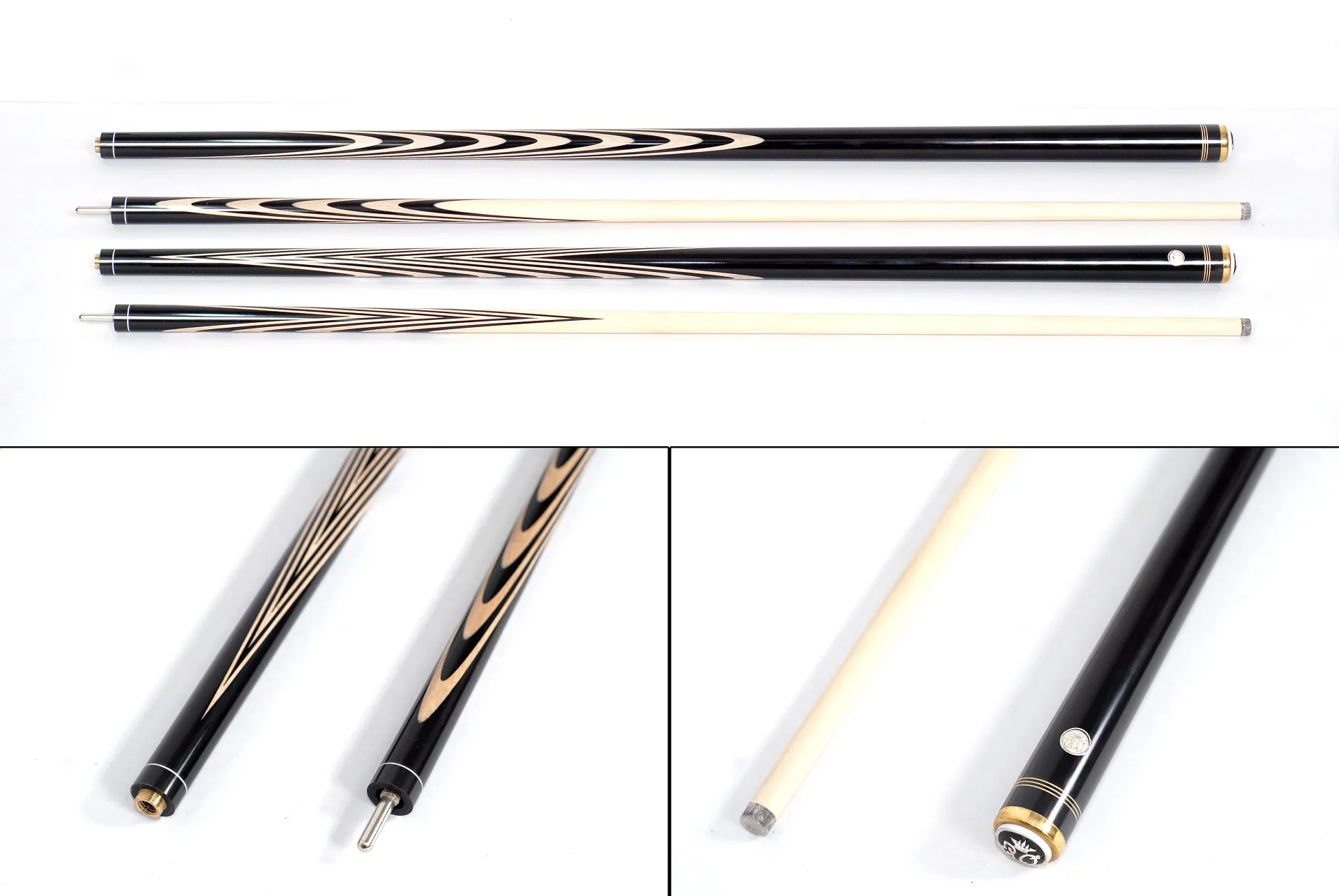 Rusiško biliardo lazda Black Horn 6x4, 700 gr.