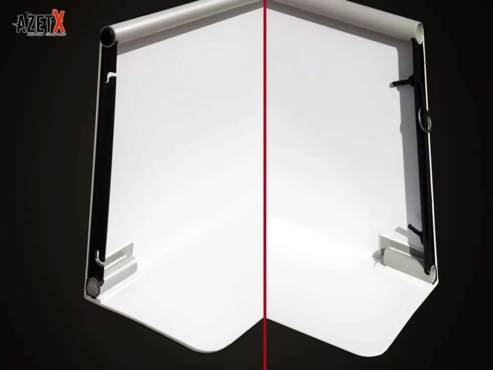 Grindų riedulio bortai Azetx Prestige IFF 20x40m