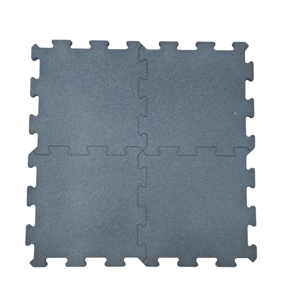 Guminė danga 15x1000x1000mm, grey puzzle
