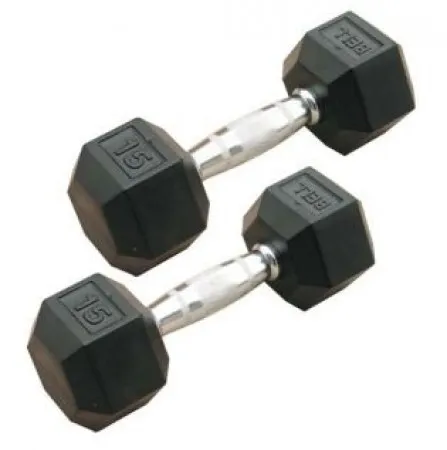 Šešiakampis hantelis Prove Hexagon 15kg (1vnt)