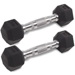 Šešiakampis hantelis Prove Hexagon 2kg (1vnt)