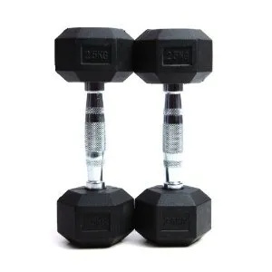 Hexagon šešiakampis hantelis 25kg (1vnt)