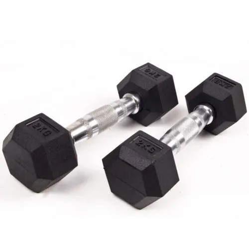 Šešiakampis hantelis Prove Hexagon 2kg (1vnt)