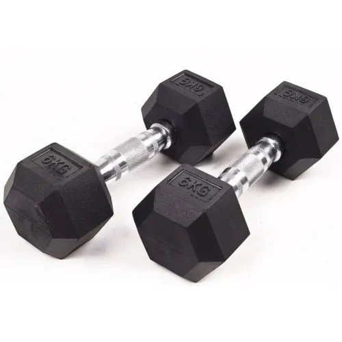 Šešiakampis hantelis Prove Hexagon 6kg (1vnt)