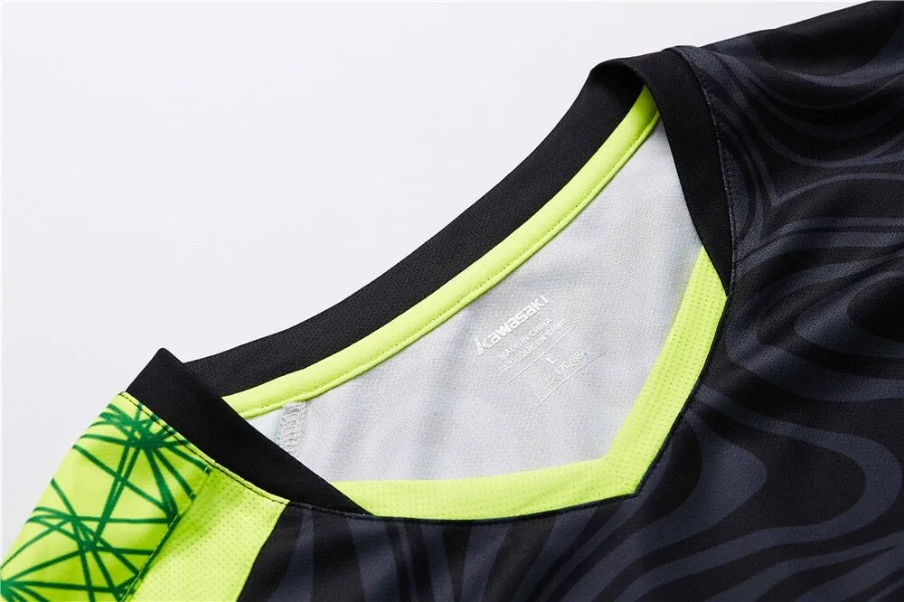 Kawasaki mot. badmintono marškinėliai ST-T2019