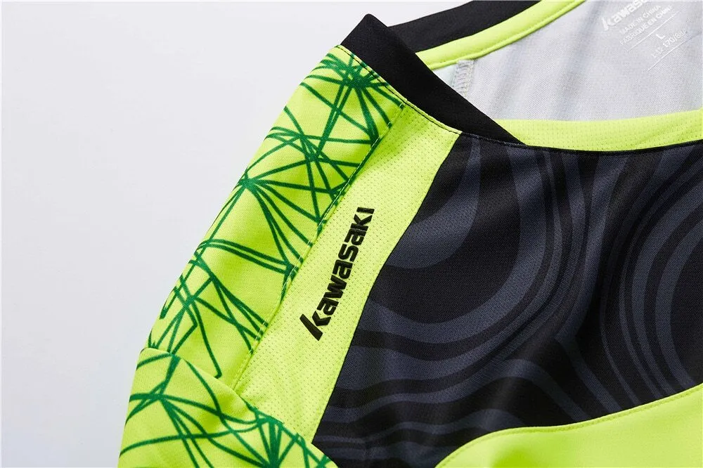 Kawasaki vyr. badmintono marškinėliai ST-T1019