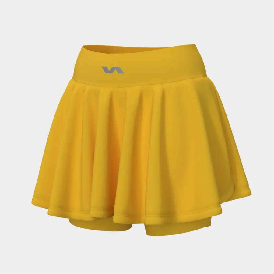 Varlion PRO TEAM MARTINA SKIRT YELLOW-L