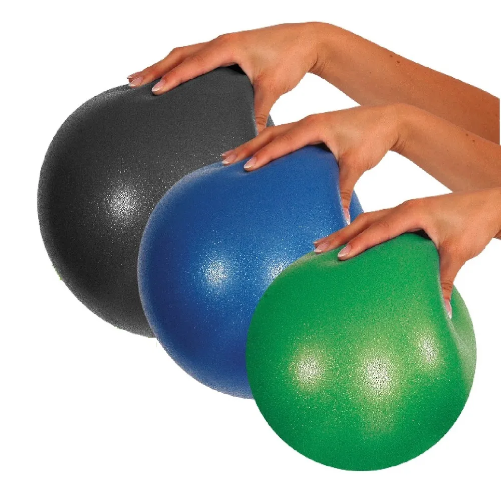 Pilates kamuolys Soft Over ball 21-23cm mėlynas
