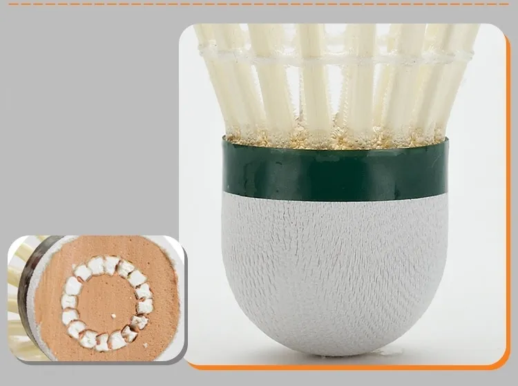 Plunksniniai skraidukai varžybiniai Kawasaki Team 1 doz. (12vnt) BWF approved