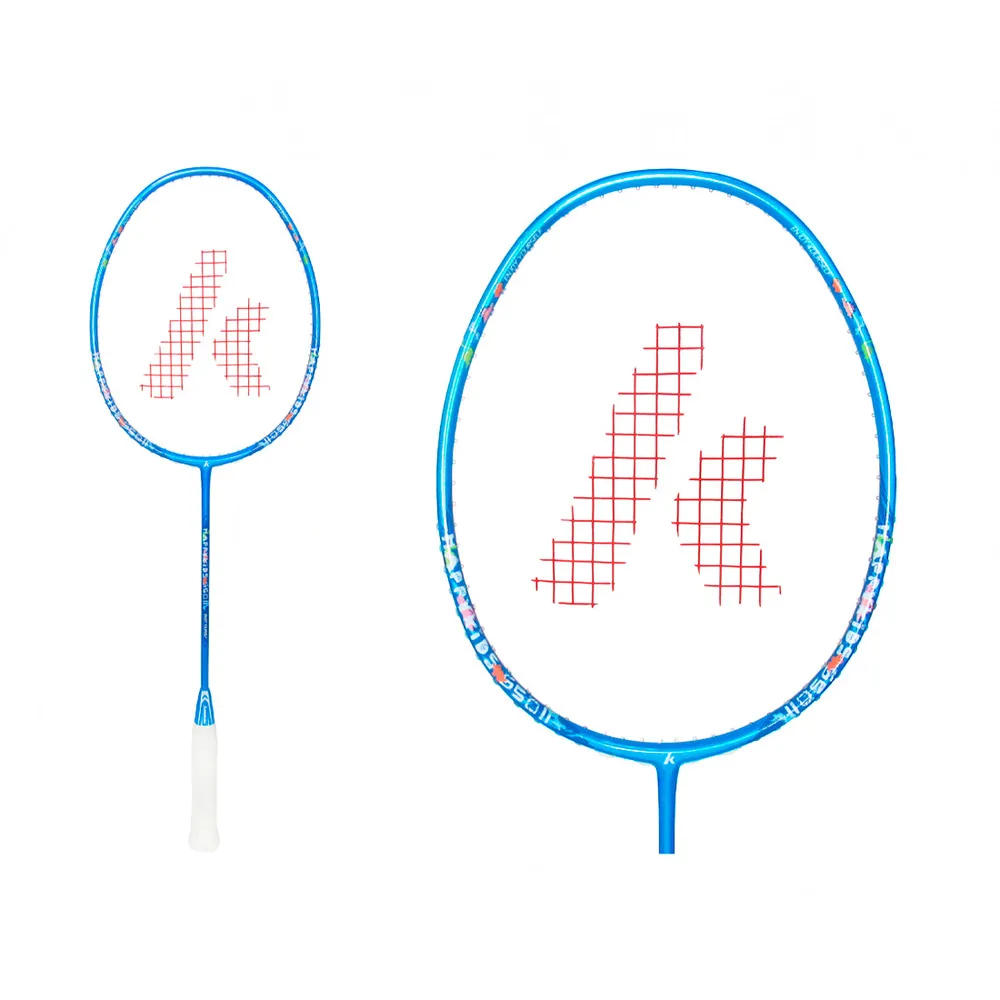 Profesionali badmintono raketė vaikiška Kawasaki HAPPY KIDS 650 Blue