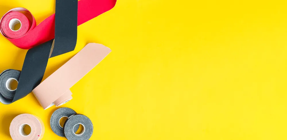 Kineziologinis teipas MOVES 5 cmx5m TAN