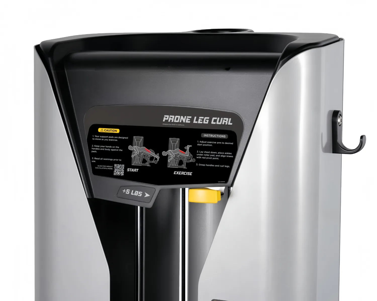 koj_lenkimo_gulint_treniruoklis_smart_100kg_4 Kojų lenkimo gulint treniruoklis Smart (100kg)