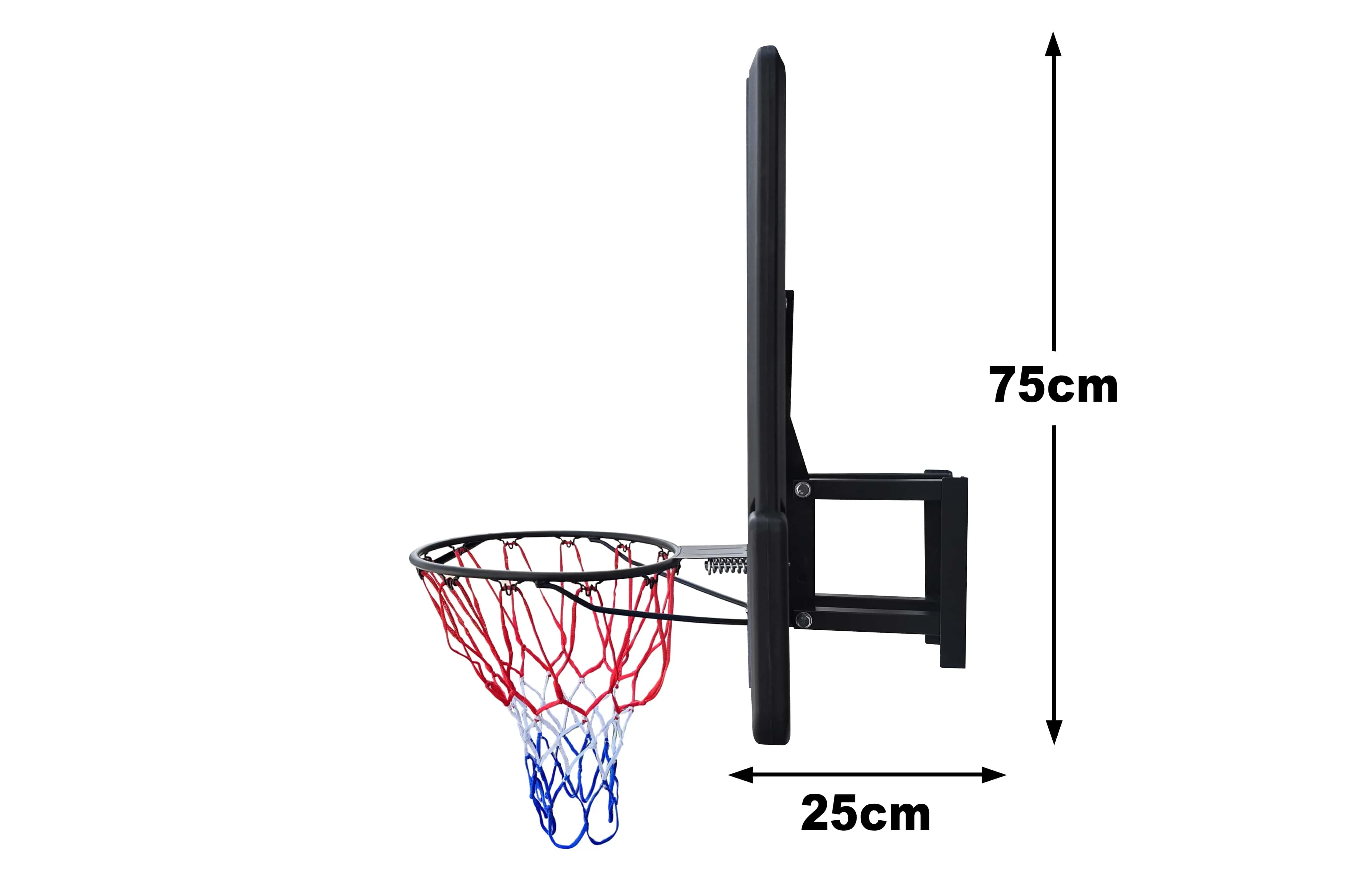 Krepšinio lenta Bilaro Juta 110x75cm, su lanku ir tinkleliu