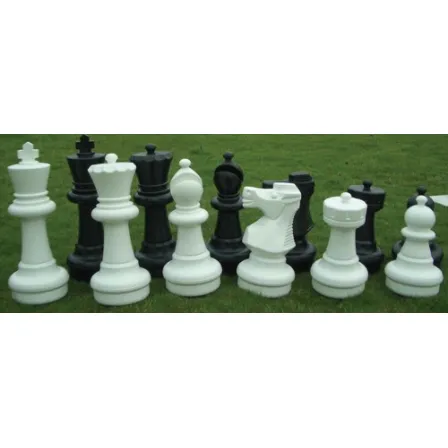 Lauko šachmatų rinkinys su lenta