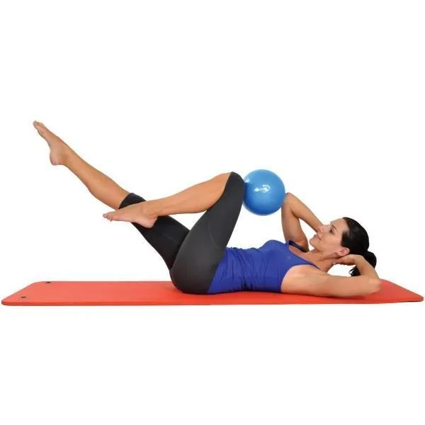 Pilates kamuolys Soft Over ball 21-23cm mėlynas