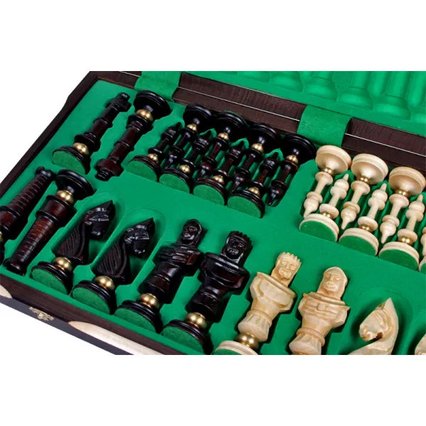 mediniai-sachmatai-royal-de-lux_2_ Šachmatai Royal DE LUX 650x325x80mm, karalius 130mm