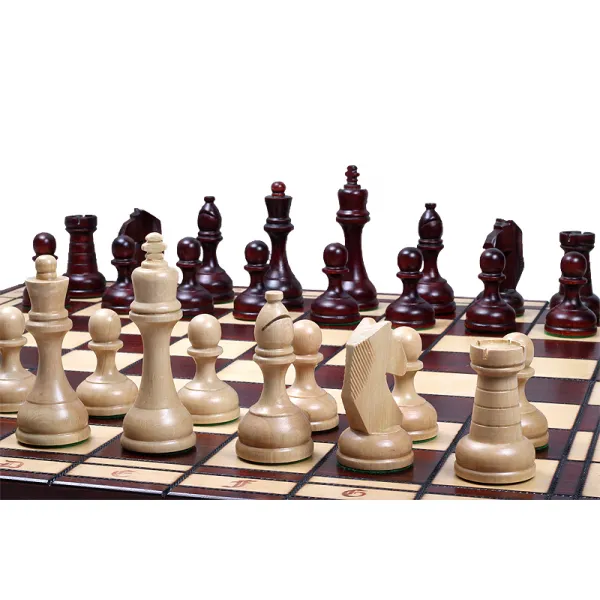 mediniai-sachmatai-tournament-8_6_ Šachmatai Tournament 8 550x275x70mm, karalius 100mm