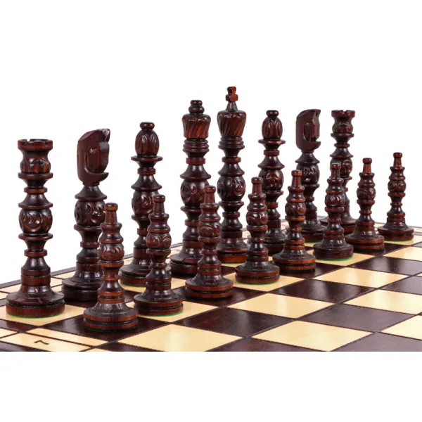 mediniai_sachmatai_galant_3 Šachmatai Galant 580x290x70mm karalius 140mm