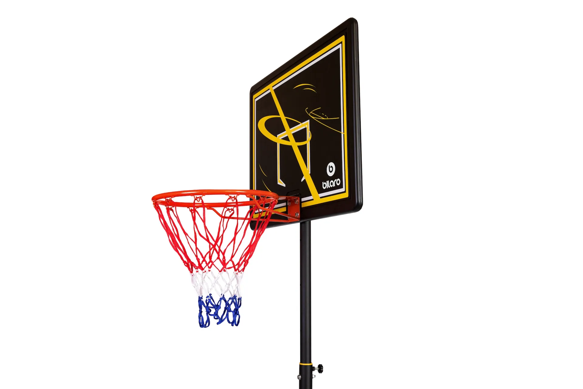 Mobilus krepšinio stovas Bilaro Junior 80x58cm + kamuolys