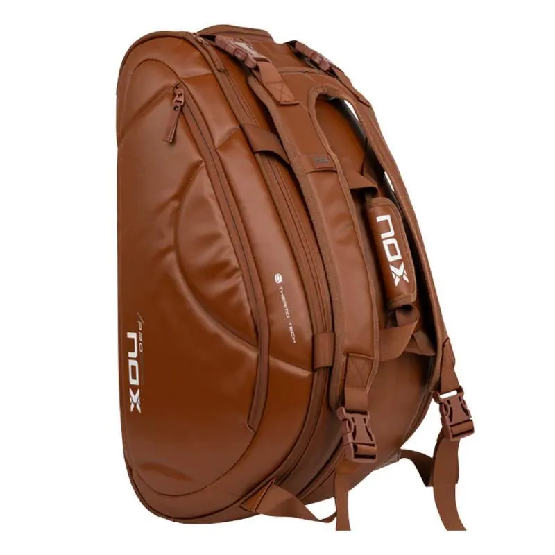 Padelio teniso krepšys NOX paletro Thermo Pro series CAMEL