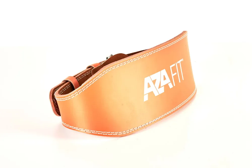 odinis_dir_as_azafit_aza1001 Sunkiaatlečių diržas platus AzaFit (odinis) 125cm