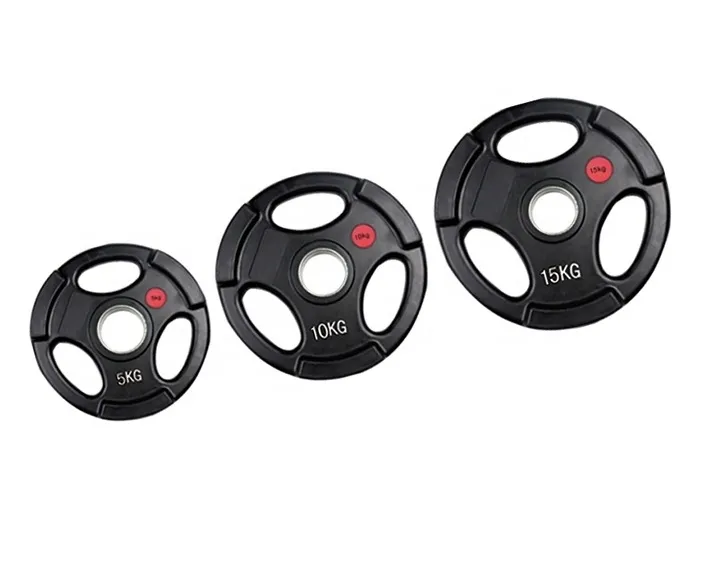 olimpiniai_svoriai_3 Olimpinis gumuotas svoris Prove 51mm 5kg (su nerūdijančio plieno įvore)