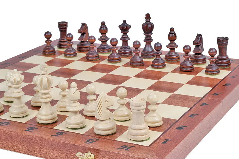 Šachmatai Olympic Small 350x175x45mm, Karalius 65mm