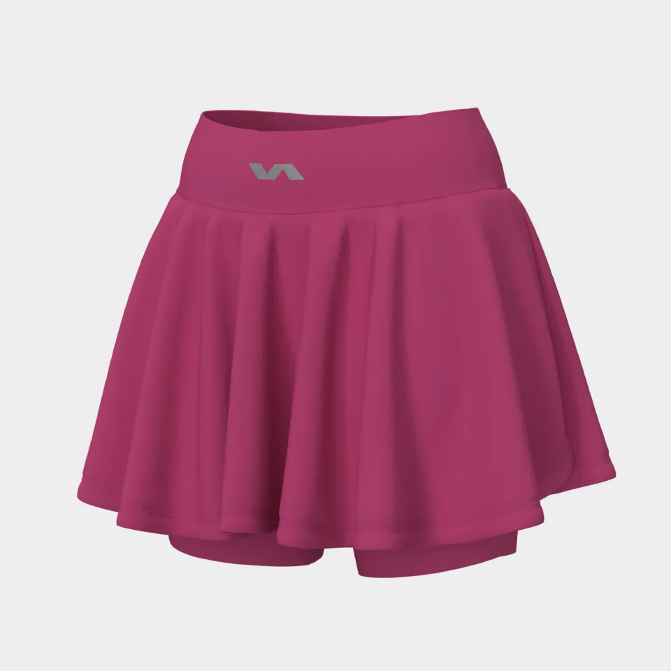 Varlion PRO TEAM MARTINA SKIRT BRIGHT PINK-S