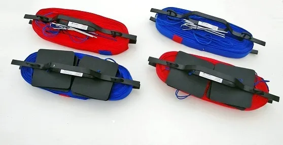 Reguliuojamos tinklinio linijos 50mm 8x16m