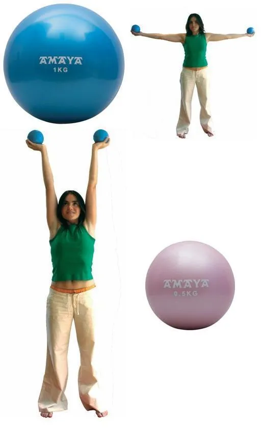 Svorinis pasunkintas kamuolys Amaya 1kg