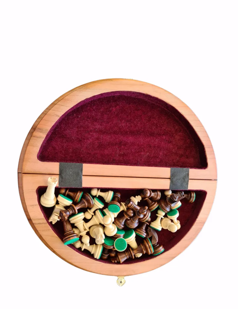 Šachmatai Rubin 350x175x60mm, karalius 65mm (Ekskliuzyvas)