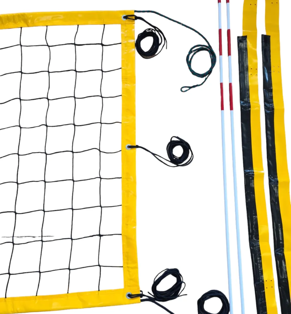 photoroom-20230526_123451 Varžybinis paplūdimio tinklinio tinklas PP3mm su antenomis 8,5x1m (kevlarinis įtempimo trosas)