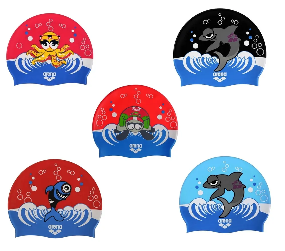 plaukimo_kepur_arena_vaiki_ka Plaukimo kepurė Arena Multi Junior (silikoninė)
