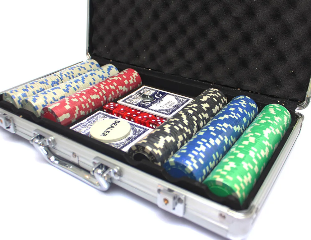 Pokerio žetonų rinkinys Poker Set 300