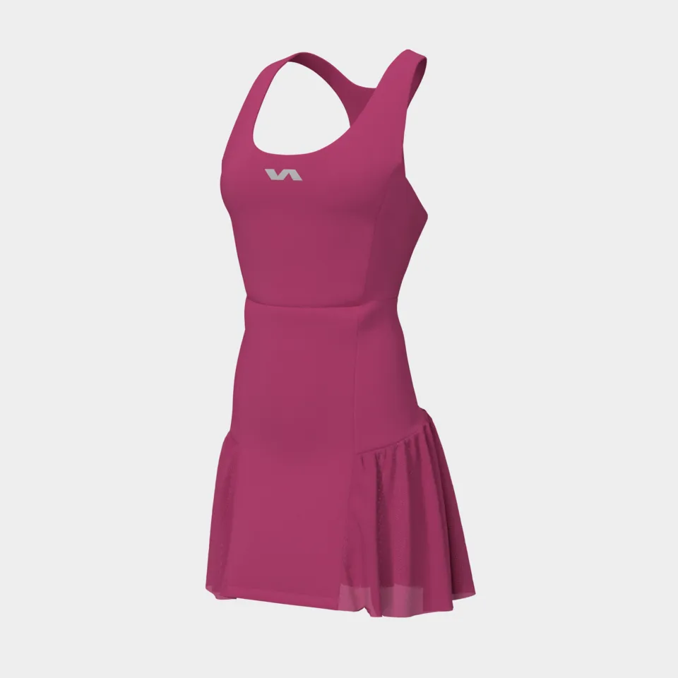 pro_team_martina_dress_bright_pink_4 Varlion PRO TEAM MARTINA DRESS BRIGHT PINK-L